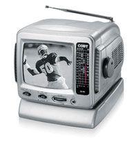 2006 Hurricane Season Must-Have Tools: Portable Coby 5in Black and White Television