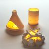 David Weeks' Ceramic Candle Holder Tea Light Set (Ulterior Votives)